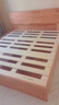 林氏家居全实木床原木风1.8米x2米主卧室高箱储物双人床架PK13A 实拍图