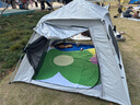 京东京造 公园前厅帐篷4.4㎡涂银防晒加厚牛津布户外露营装备3-4人米白色 实拍图
