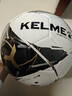 卡尔美（KELME）青少年足球成人足5号球学生中考比赛训练用球 5号5124 黑金 实拍图