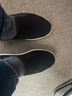 IQGD传统布鞋男老北京布鞋休闲低帮千层底一脚蹬老人鞋052 黑色 40码 实拍图