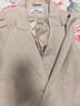 betu百图女装小西装韩版职业西服收腰显瘦春季新款九分袖外套2102T31 浅杏色 XS 实拍图