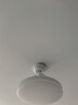 欧普照明（OPPLE）风扇灯吊扇灯24瓦LED照明低噪音餐厅卧室吊灯灯具包安装 冰风白 实拍图