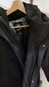 京东京造【进口极寒95鹅绒服】羽绒服男外套女冬季新款中长款 曜石黑 XL 实拍图