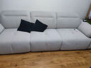 美柏云朵沙发布艺客厅奶油雪尼尔家用中古风沙发床两用太空云功能沙发 尊享版3.05米（无重力坐感+app语音控制） 【RM系列 | 抗螨抗菌猫抓布】 实拍图