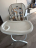 哈卡达宝宝餐椅婴儿成长椅学座椅多功能椅子家用餐桌椅子可折叠学坐神器 【免安装款】-汉白银Pro 实拍图
