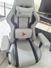南皇电竞椅子游戏椅180度可躺人体工学椅可调节扶手升降电脑座椅家用 180°平躺-呼吸布-1级杆-带搁脚-软包4D扶手-按摩腰枕 155-180度(含) 可旋转可升降扶手 尼龙脚 实拍图