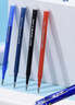 百乐（PILOT）可擦笔中性笔笔芯签字笔水笔替芯学生文具（适用LFBK-23EF） BLS-FR5-L 0.5mm蓝色12支装 实拍图
