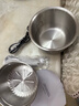 美的（Midea）电饭煲0涂层316L母婴级不锈钢2L易清洁家用1-2人低糖沥米饭迷你电饭锅微压以旧换新AFB2022LS 实拍图