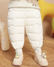 巴拉巴拉童装宝宝羽绒裤高腰护肚长裤男女童2025冬装保暖裤子208425108208 实拍图