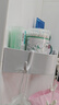 懒角落 卫生间置物架免打孔壁挂浴室置物架厕所收纳挂架带挂钩 30CM 实拍图