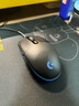 罗技（G）G102第二代游戏鼠标 RGB流光灯效鼠标 轻量化  游戏级8000DPI传感器 黑色 200-8000DPI 实拍图