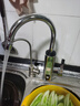 奥克斯（AUX）电热水龙头热水器加热水龙头快速热水变频恒温厨房下进水 【大屏数显】电镀银+漏保插头+万向喷头 实拍图