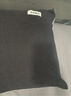 无印良品纯棉枕套A类100%新疆棉枕头套全棉枕巾枕芯套 48x74cm一对装  灰 实拍图