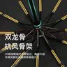 小米乾盾全自动晴雨伞加强伞骨太阳雨伞一键收放防紫外线黑胶防晒遮阳 144骨-天空蓝【加大抗风暴】自动 实拍图