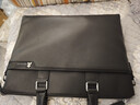 稻草人男士公文包真头层牛皮商务手提包办公轻奢单肩斜挎14英寸电脑包 实拍图