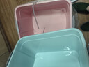 禧天龙塑料衣物收纳箱玩具整理箱52L 糖果色 3个装 不带轮 实拍图