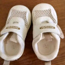 婧麒（JOYNCLEON）婴儿学步鞋0-1岁春夏秋季防滑机能鞋1到3岁婴儿鞋男女宝宝儿童鞋 奶白色 【四季款】 21 码(内长15cm 脚长14.5cm) 实拍图