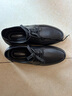 木林森（MULINSEN）男鞋商务皮鞋简约日常休闲单鞋 黑色 41码 SL67341 实拍图