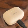 联想（lenovo）真无线蓝牙耳机 半入耳式耳机 音乐运动游戏耳机蓝牙5.4 适用苹果小米手机 EA110月岩白 实拍图
