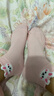 猫人6双【100%纯棉10A抑菌】女士袜子女秋冬船袜可爱卡通浅口短袜 实拍图