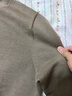 京东京造【可机洗羊毛衫】毛衣针织衫男圆领25秋冬新款外套 驼色 L 实拍图