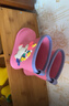 幸福玛丽（Cheerful Mario）儿童雨鞋男童雨靴水鞋2岁宝宝水鞋套鞋防滑女童幼儿防水女款胶鞋 实拍图