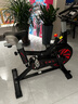 汗马 【智能游戏APP】动感单车家用运动器材健身车室内脚踏自行车 弹簧减震+加大车架+飞轮全包黑 实拍图