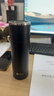 水莫停保温杯男士2025款316不锈钢一键速开茶水分离泡茶送老师礼物水杯 绅士黑 580ml 一键速开大容量 实拍图