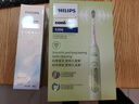 飞利浦（PHILIPS）【肖战推荐】电动牙刷钻石3系 生日圣诞礼物 情侣款送男生女友 微泡水流HX5161/05抹茶绿 国家补贴 实拍图