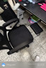 锦汐 电脑椅家用办公椅子靠背人体工学椅学习转椅老板座椅游戏电竞椅 【满配】全黑-乳胶逍遥4级杆脚踏 实拍图