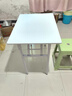 全品屋 可折叠桌电脑桌台式学生长条桌卧室简易书桌写字学习桌桌子办公 长80CM*宽60CM*74CM 实拍图