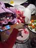 元祖（GANSO）8号玫瑰热恋鲜奶蛋糕800g 生日蛋糕同城配送 动物奶油 实拍图