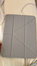 崇尚美适用ipad11代保护套2025新款ipada16芯片平板壳3+Y型折叠ipad air6保护壳防摔Air7带笔槽防弯壳 【太空灰】3+Y型亚克力配色 ipad11代A16/iPad10代 实拍图
