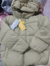 巴拉巴拉童装宝宝羽绒服三防男童冬装女童连帽外套萌趣2025新款面包服外套 实拍图