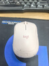 罗技（Logitech）M221轻音鼠标 无线鼠标 办公鼠标 对称鼠标 带无线微型接收器 茱萸粉 实拍图