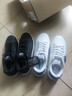 361°运动板鞋男夏季黑色通勤鞋透气复古百搭小白休闲板鞋672126611-4 实拍图