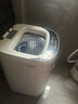 小鸭小黄鸭系列婴儿洗衣机烘干一体迷你高温煮洗全自动洗衣机宝宝儿童专用小型儿童带烘干 5.6KG白【烘干升级】+洗烘一体+10年保修 【全自动洗脱一体】 实拍图