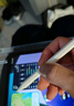 Apple/苹果 Pencil Pro 磁吸触控笔手写笔苹果笔电容笔书写绘画ipad笔 适用于iPad mini/Pro/Air 实拍图
