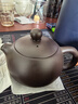晴碧琳紫砂壶茶壶宜兴名家茶具泡茶壶泡茶器原矿大红袍朱泥 大红袍紫泥 西施 220ml 实拍图