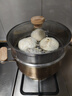 京东京造【316L不锈钢汤锅+蒸屉】无涂层家用双层多功能两用汤蒸锅24cm 晒单实拍图
