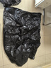利得平口垃圾袋黑色130*150cm50只单面1.8丝特大号加厚商用办公酒店 实拍图