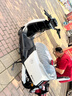 爱玛电动摩托车 辉腾长续航大动力智能APP操控72V电瓶车国民好车爱玛电动车自营电动车 璀璨白 实拍图