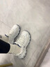 斯凯奇（Skechers）卷毛熊女鞋夏厚底老爹鞋熊猫鞋防滑休闲运动鞋150240 实拍图