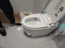 智能马桶一体机无水压限制全自动带水箱电动坐便器包安装 m1s高配版-自动翻盖-带水箱 250/305/350/400坑距下单备注 实拍图
