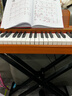 贝琪（Betsy）B351电钢琴88键重锤成人儿童电子钢琴家用练习初学者专业考级钢琴 B351-重力度88键木纹棕 实拍图
