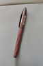 uni三菱 uni-ball AIR黑科技黑色中性笔0.5黑笔签字笔商务直液式学生水笔水性笔 UBA-188C-M 酒红 1支 实拍图