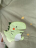 棉奇熊宝宝罩衣防水防脏儿童春秋季女男宝反穿衣围兜吃饭衣外穿婴儿围裙 萌趣恐龙-系带款 防水防污 120 实拍图