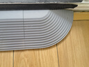 克鲁克 适配科沃斯云鲸石头美的追觅360地贝米家艾罗伯特扫地机器人爬坡条橡胶门槛条台阶斜坡垫 灰3.0加长款【3~3.5CM门槛】长65.2CM 实拍图