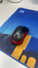 罗技（Logitech）M185鼠标 无线鼠标 办公鼠标 对称鼠标 黑色红边 带无线2.4G接收器 实拍图