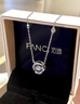 Fanci范琦三秒心动项链女士锁骨链女圣诞节礼物轻奢高级感成年送女友 真爱玫瑰礼盒【闪电发货】 实拍图